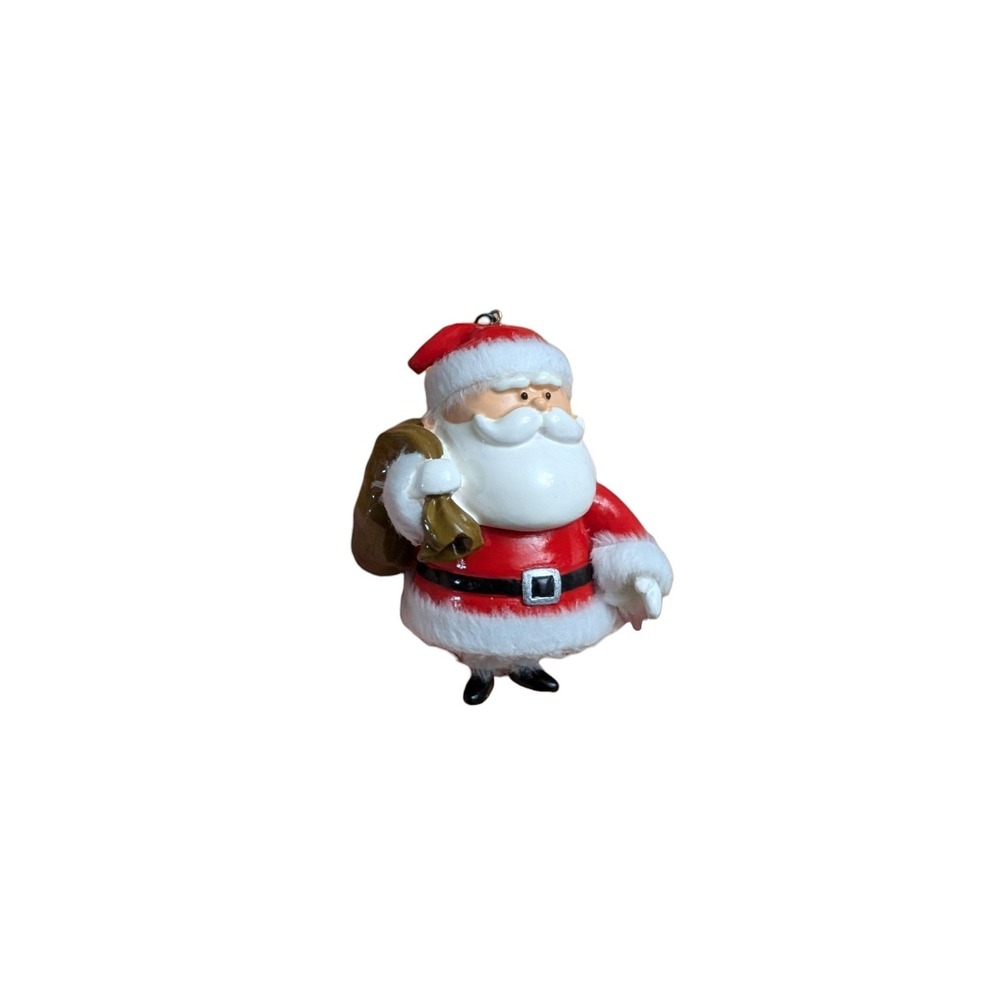 2009 ENESCO DEPT 56-RUDOLPH THE RED‎ NOSED REINDEER  SANTA AND HIS SACK ORNAMENT